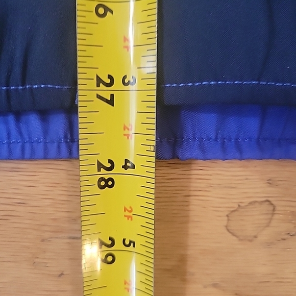 Reebok Full Zip Training Woven Jacket Mens Size Large Classic Blue and Black - Picture 7 of 9